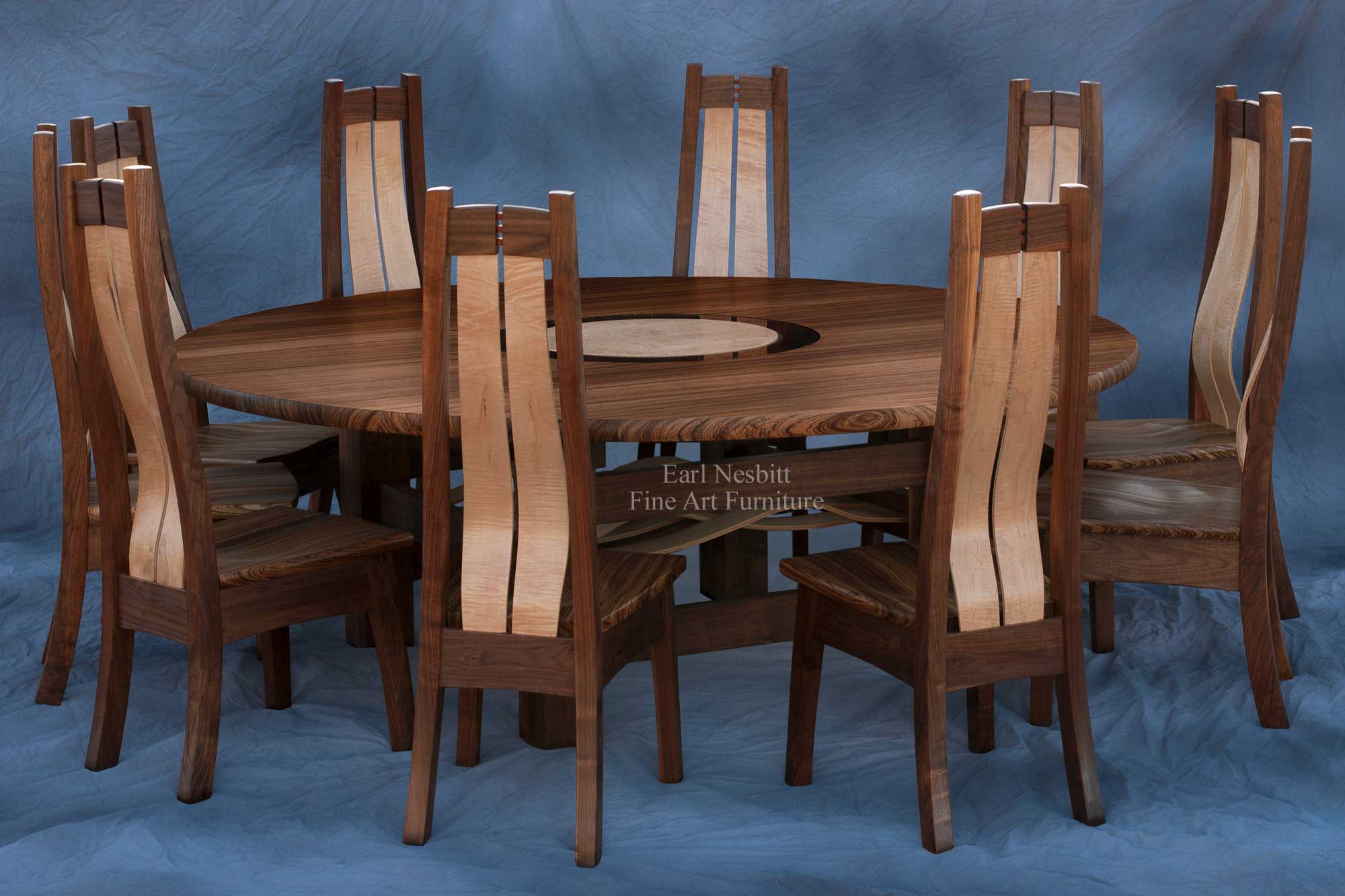 round dining table